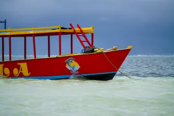 Boat on Sandbar