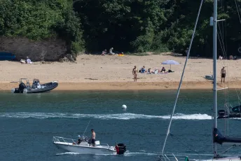 A Day on the Beach, Salcombe, Devon