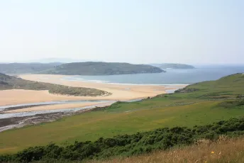BHL1-7 The Mouth of River Naver and Torrisdale Beach, Bettyhill, Sutherland.