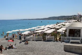 Nice - Nizza: Beachclub Le Temps d‘un Été