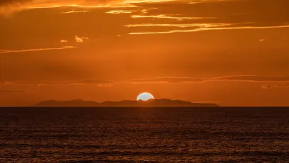 World in orange
