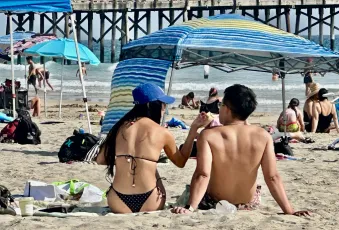 22nd Street Pier Beach Newport Beach