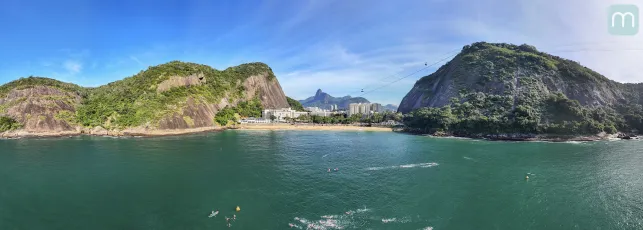 Praia Vermelha no Rio de Janeiro
