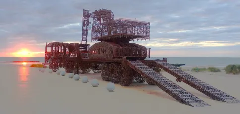 Ghotic iron at Golden Hour