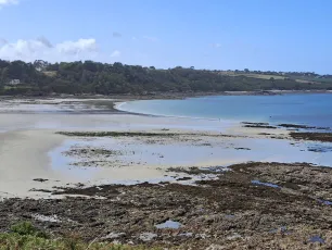 Marée basse, St Jean du Doigt, Trégor, Finistère, Bretagne