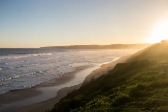 Sunset over Wilderness Beach