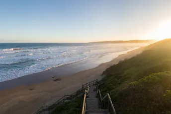 Sunset over Wilderness Beach