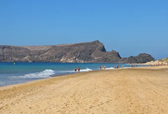 Praia do Cabeço e Ilhéu da Cal - Porto Santo