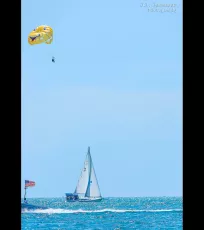 Sailing / Patriotic Boating / Parasailing - St. Pete Beach, Florida