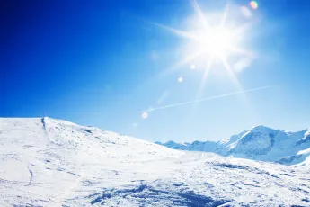 Sun in the winter