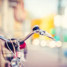 Vintage bike handlebar