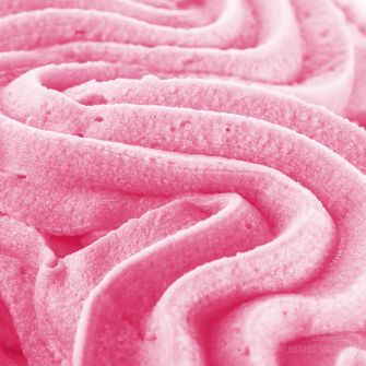 Swirling pink ice cream