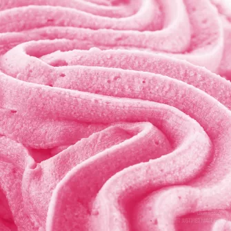 Swirling pink ice cream