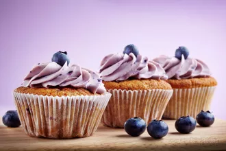 Blueberry cupcakes