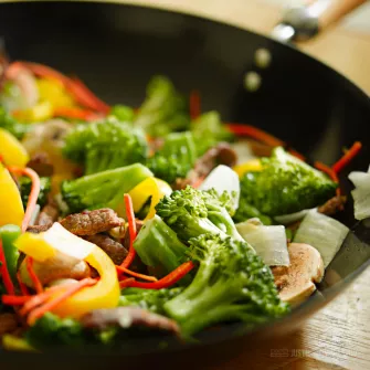 Wok stir fry