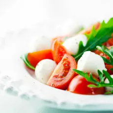 Tomato and mozzarella