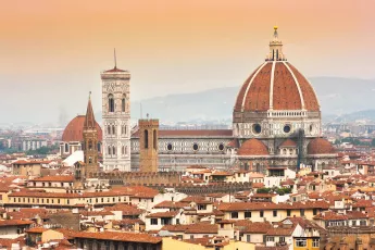 Cathedral Santa Maria Del Fiore with Giotto's Campanile