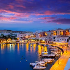 Cales Fonts Port sunset