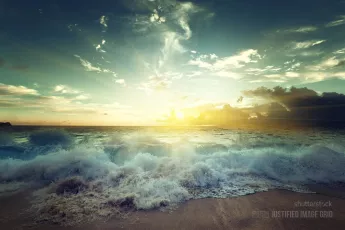 My face above the water