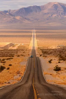 Long desert highway