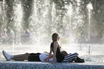 Letnie orzeźwienie / Summer chillout, Warsaw