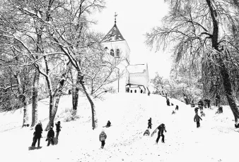 In the winther, the nation woke up