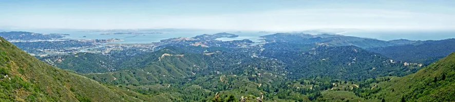 Bay Area Panorama (Mt. Tam)