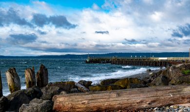 Storm day at Port Townsend