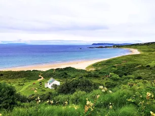 The beach at White Park Bay