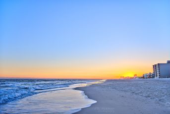 Beach Sunset - Gulf Shores, Alabama