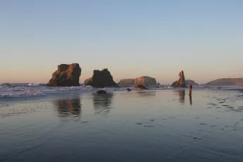 Another photographer working the sunset