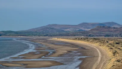 Harlech beach