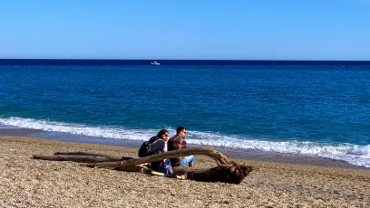 By The Sea In The Spring Time.