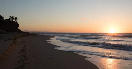 Playa Del Matorral at Sunrise