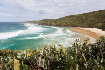 O'connors Beach in Hat Head National Park