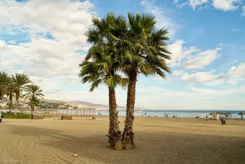Praia da Malagueta, Málaga.