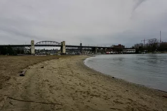 Beach and Bridge