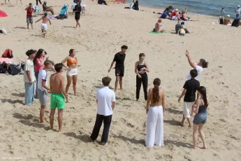 Bournemouth : jeux de plage