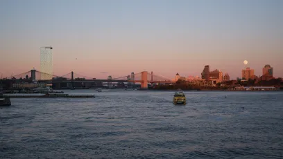 Brooklyn Bridge on the East River