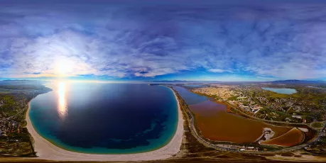 Cagliari, Sardinia, Italy, 360 view