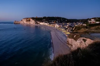 Sunset at Étretat