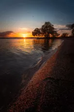 Sunset on Lake Biwa