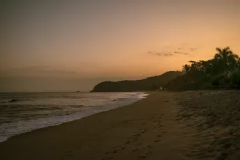 Sunset in a Tropical Winter