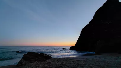Peñón del Cura at Dusk