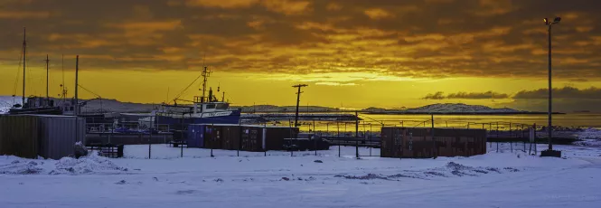 First light, Iqaluit