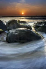 Sunny morning on the south east coast