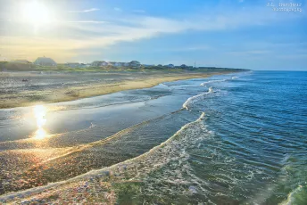 Outer Banks Ocean View at Sunset - Nags Head, North Carolina