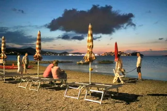 Elba: Strand des Hotels Fabricia