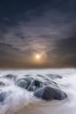 Misty morning on the south east coast