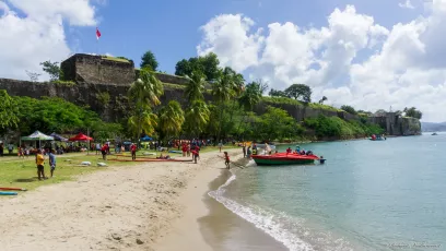 Plage de la Française à Fort-de-France - Martinique - 03889